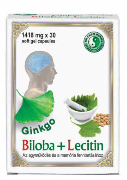 Dr. Chen Ginkgo Biloba + Lecitin kapszula (30 db)