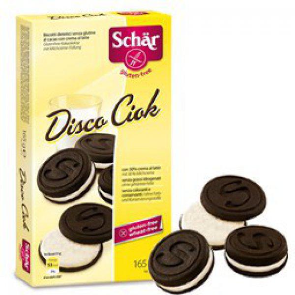 Schär gluténmentes Disco Ciok keksz (165 g)