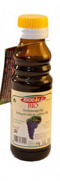 Biogold Hidegen sajtolt bio szőlőmagolaj (100 ml)