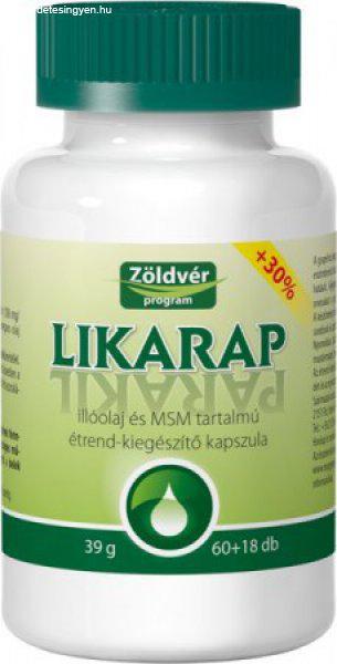 Zöldvér Likarap kapszula (78 db)