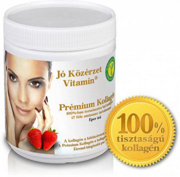 Jó Közérzet Vitamin® Prémium Kollagén eper ízben (176 g)