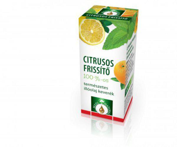 MediNatural 100%-os illóolaj-keverék Citrusos frissítő (10 ml)