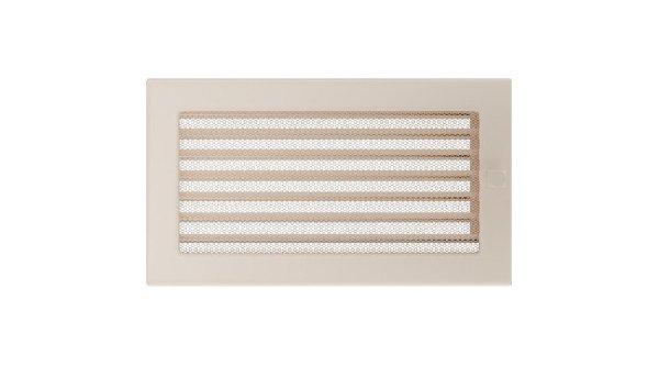 EGYSZERŰ SZELLŐZŐRÁCS KRÉM 17X30cm ZSALUS