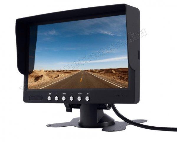 Autós 7" LCD monitor tolatókamerához Mlogic MM-0002