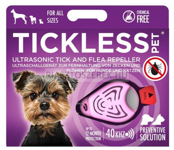 Tickless PET Pink ultrahangos kullancs és bolhariasztó kutyák és macskák
számára