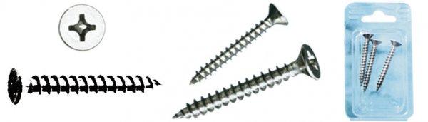Csavar csillagfejű inox 4x20 mm 32 db bliszter GFN