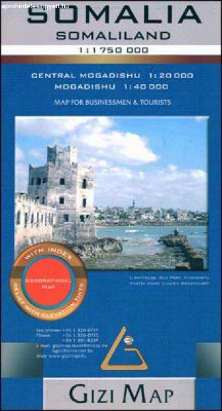 Szomália térkép - Gizimap