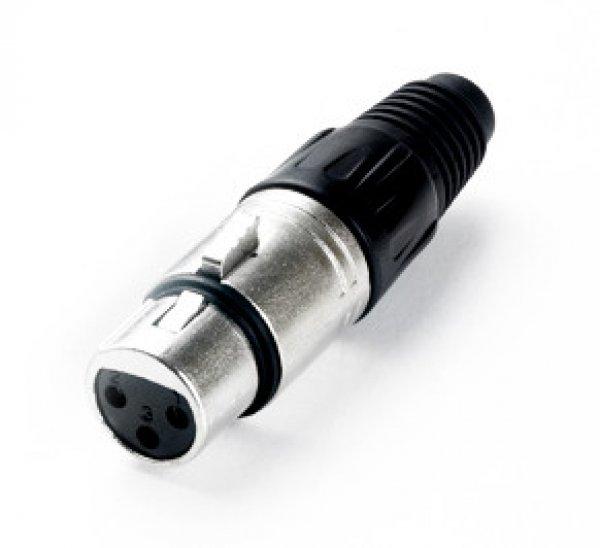 XLR alj 3 p. lengő N tip.