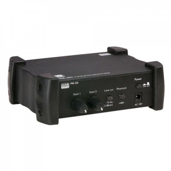 DAP Audio PRE-202 2 ch mic preamp