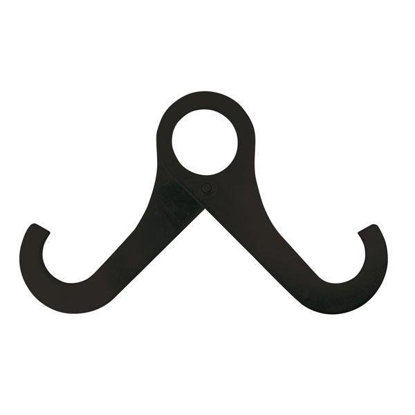 THE MOUSTACHE SINGLE TUBE CLAMP black