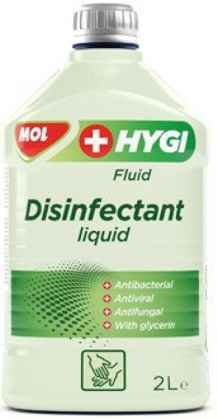MOL Hygi Fluid 2L Kézfertőtlenítő folyadék ( 5 db-tól + 10% kedvezmény)