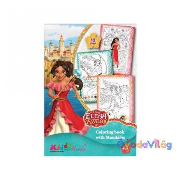 Elena, Avalon hercegnője színező - Kiddo Books
