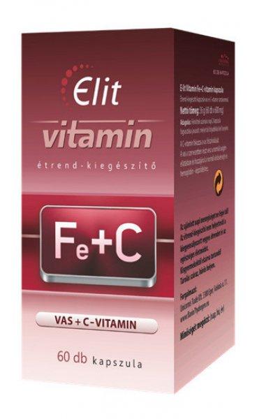 Vita Crystal E-lit vitamin - Vas+C-vitamin 60db kapsz.
