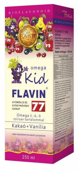 Flavin77 Omega Kid szirup 250ml (pink)