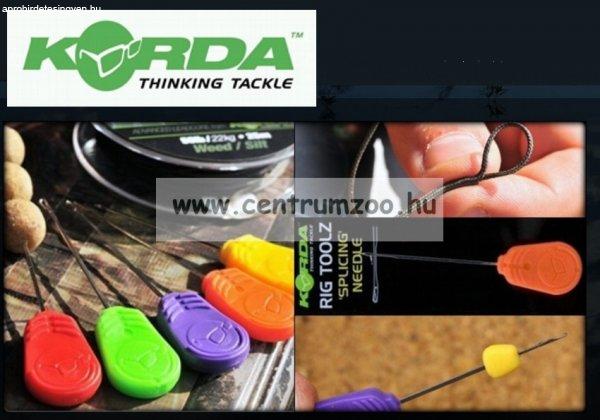 Fűzőtű - Korda Fűzőtű Fine Latch Needle Purple 7Cm (Kbnf) Lila