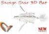 Savage Gear 3D Bat 10Cm 28G Albino (58328) Denevr Formj M