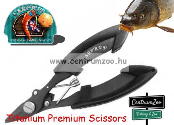 Carp'R'Us Titanium Premium Scissors - Precíz Zsinórvágó Olló
(Cru506008)