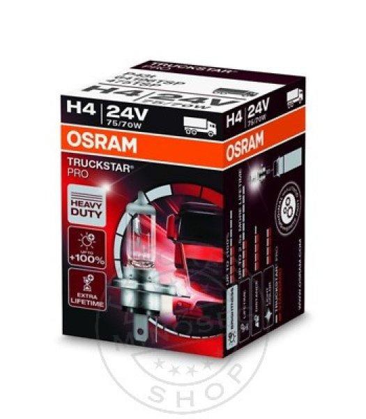 Osram TruckStar 24V H4 izzó +100%