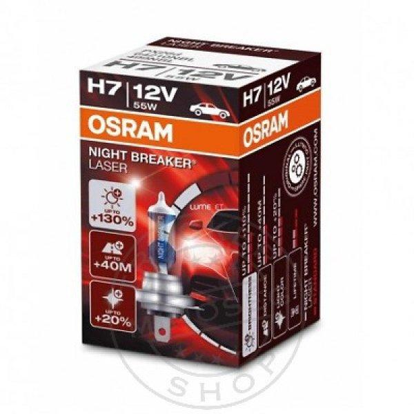 Osram Night Breaker Silver 12V H4 izzó +100%