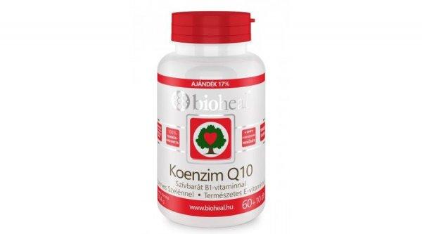 Bioheal Koenzim Q10 60 mg Szelénnel E-vitaminal és B1-vitaminnal (30 db)