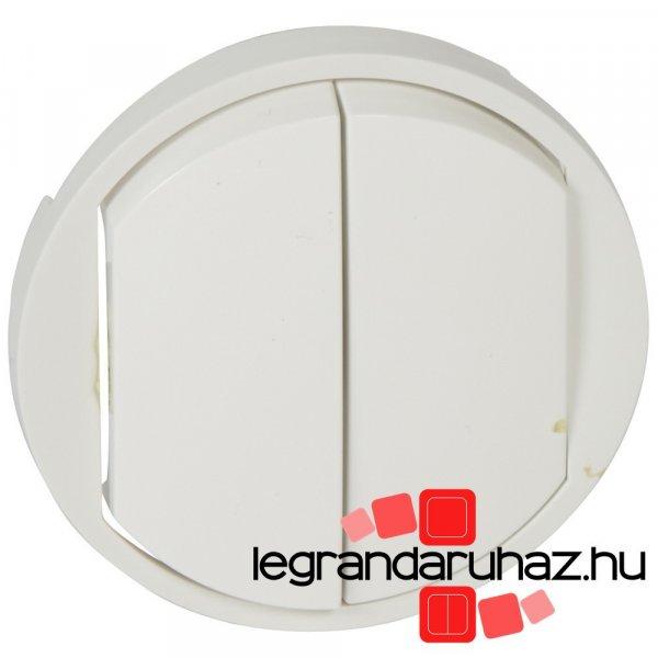 Legrand Céliane kettős billentyű, fehér, Legrand 068002