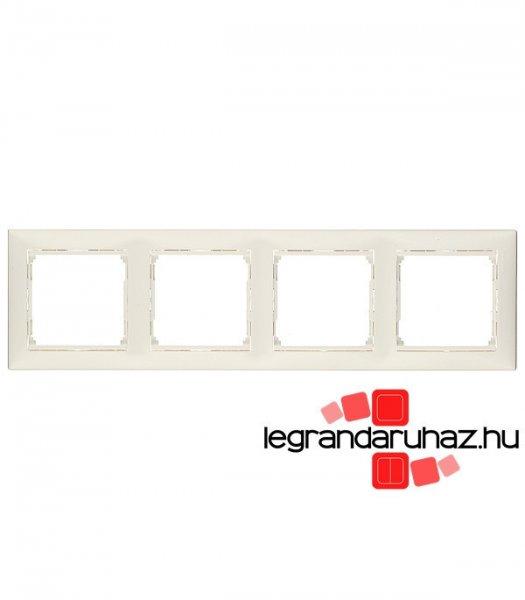 Legrand Valena négyes keret vízszintes fehér, Legrand 774454