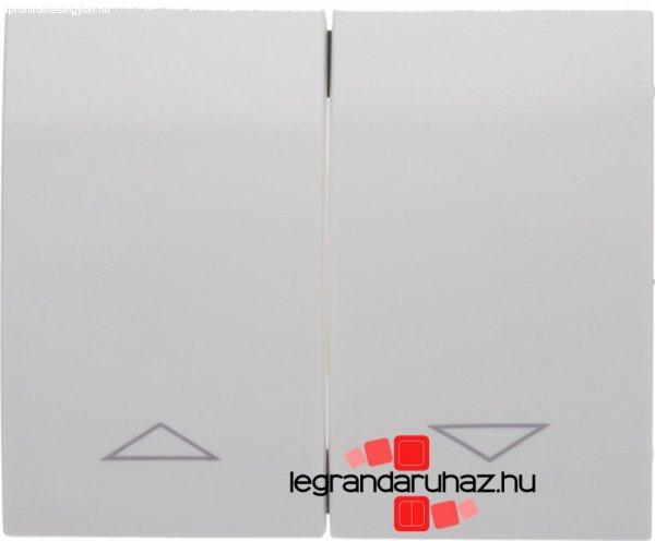 Legrand Galea Life redőnyvezérlő kettős billentyű, fehér, Legrand 777014