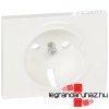 Legrand Galea Life 2P+F burkolat fehr, Legrand 777020