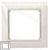 Legrand Valena keret egyes, kagylhj, Legrand 770471