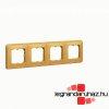 Legrand Cariva ngyes keret, arany, Legrand 773664