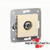 Legrand Cariva TV aljzat vgzr 1,5dB keret nlkl bzs, Le