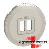 Legrand Cliane 2xUSB tltaljzat burkolat, titn, Legrand 0