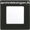 Legrand Nilo egyes keret, matt fekete, Legrand 397031