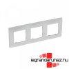 Legrand Nilo hrmas keret, alumnium, Legrand 397043