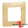 Legrand Nilo egyes keret, vilgos fa dekor, Legrand 397095