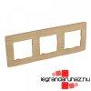 Legrand Nilo hrmas keret, vilgos fa dekor, Legrand 397097