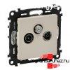 Legrand Valena Life TV-Rdi-SAT aljzat, csillagpontos, 1,5 