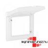 Legrand Valena Life egyes keret, vzmentes, IP44 fehr, Legr