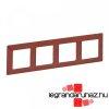 Legrand Valena Life ngyes keret terrakotta, Legrand 754074
