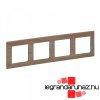 Legrand Valena Life ngyes keret bambusz dekor, Legrand 7541