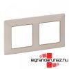 Legrand Valena Life ketts keret elefntcsont?arany, Legrand