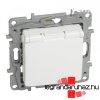 Legrand Nilo 2P+F aljzat csapfedeles biztonsgi zsaluval, 