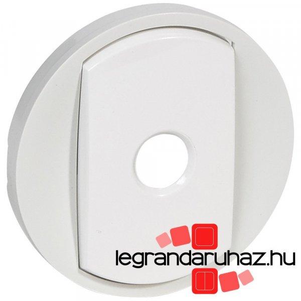 Legrand Céliane burkolat fehér, energiatakarékos kapcsolóhoz, Legrand 068012