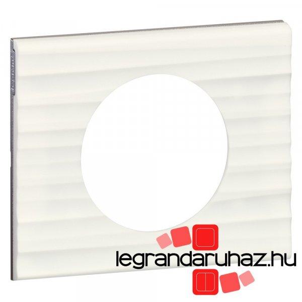 Legrand Céliane egyes keret, fehér corian, Legrand 069011