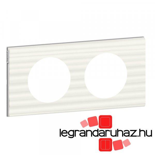 Legrand Céliane kettős keret, fehér corian, Legrand 069012