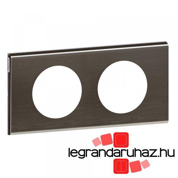 Legrand Céliane kettős keret, sötét nikkel, Legrand 069032