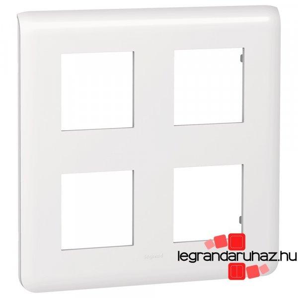 Legrand Program Mosaic keret 2x2x2m, vízszintes, fehér, Legrand 078838