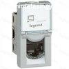 Legrand Program Mosaic LCS2 RJ45 aljzat Cat 6 FTP, 1 mod, al