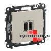 Legrand Valena Life tltaljzat ketts USB C-tpus csatlako