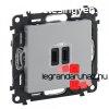 Legrand Valena Life tltaljzat ketts USB C-tpus csatlako